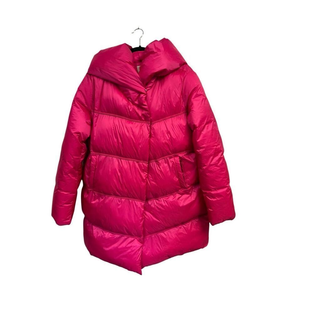 Hot Pink Worthington Puffer Jacket